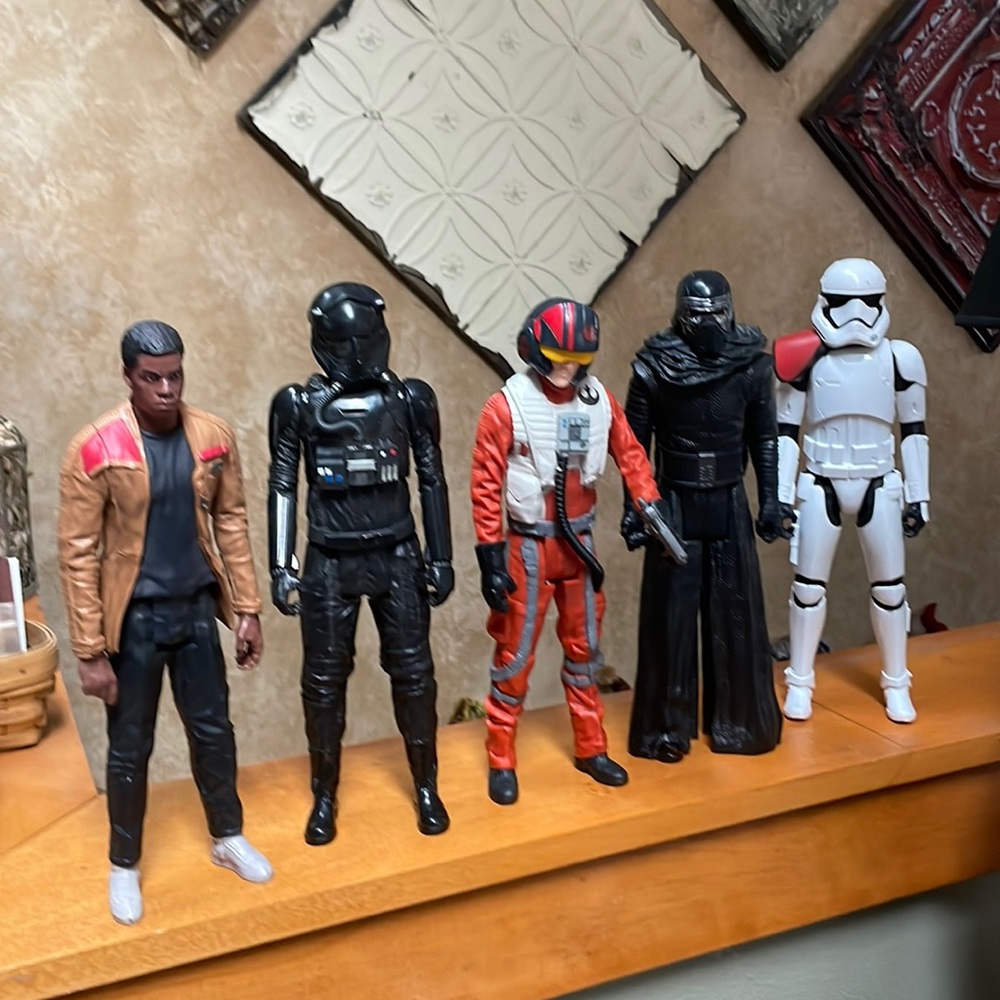 Star Wars Five LFL Hasbro 12” Action Figures